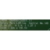 TARJETA PARA MONITOR LG 4K RESOLUCION ( 3840x2160 ) HDR / NUMERO DE PARTE NP18X10G2Q / EAX69012403 (1.1) / 1I1M06ML-0006 / EAX69012403 / PANEL LD430EQE (FL)(A1) / MODELO 43UN700-BC.AUSLMSN